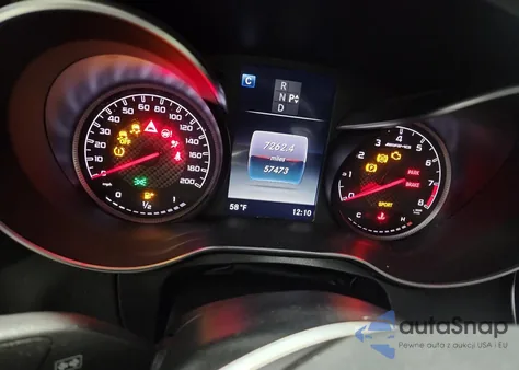 2018 Mercedes-Benz C 63 Amg z USA, uszkodzony, nr VIN WDDWJ8GB4JF677909